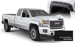 Fender Flares, Pocket Style, Front/Rear, Dura-Flex Thermoplastic,  Onyx Black, GMC, Set of 4