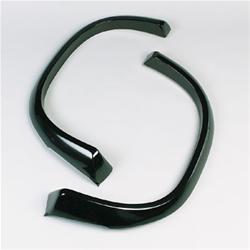 Fender Flares, Extend-A-Fender, Front, Rear, Black, Dura-Flex Thermoplastic, Dodge, Set of 4