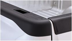 Bed Rail Caps, Ultimate, Textured, Plastic, Matte Black, 69.3 inch Bed Length, Chevy, Pair