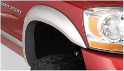 Fender Flares, Extend-A-Fender, Front, Black, Dura-Flex Thermoplastic, Dodge, Pair