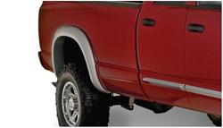 Fender Flares, Extend-A-Fender, Rear, Black, Dura-Flex Thermoplastic, Dodge, Pair