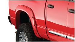 Fender Flares, Pocket Style, Rear, Dura-Flex Thermoplastic, Dodge, Pair