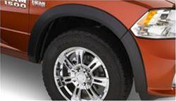 Fender Flares, OE Style, Front, Black, Dura-Flex Thermoplastic, Dodge, Ram, Pair