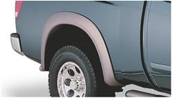 Fender Flares, Extend-A-Fender Style, Rear, Black, Dura-Flex Thermoplastic, Nissan, Pair