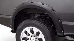 Fender Flares, Pocket Style, Rear, Black, Dura-Flex Thermoplastic, for Nissan, Pair