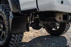 Mud Flaps, Trail Armor, Rear, Thermoplastic, Black, Dodge, Ram, Pair