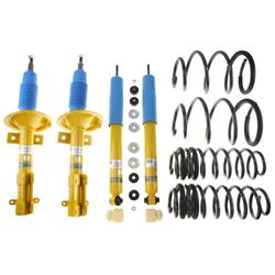Suspension Handling Packages, B12 Pro-Kit Series, Coil Springs, Shocks/Struts, 1.000 in. Drop Front, 1.500 in. Drop Rear, Ford, Kit