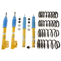 Suspension Handling Packages, B12 Pro-Kit Series, Coil Springs, Shocks/Struts, 1.100 in. Drop Front, 1.000 in. Drop Rear, Ford, Kit