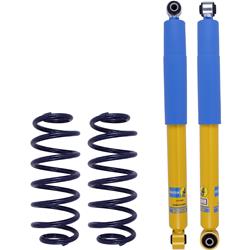 Shock Absorbers, B6 4600 Shock Conversion, Monotube, Gas-Charged, Two Rear Shocks and Coil Springs, Cadillac, Chevy, GMC, Kit