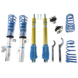 Coilover Kits, B14 Performance, Front and Rear, 0.00-0.6 in. Lowered Front, 0.0-0.2 in. Lowered Rear, Shocks, Blue Springs, Mazda, Volvo, Kit