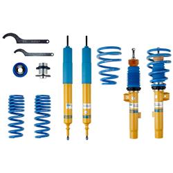 Coilover Kit, B14 Performance, Front and Rear, Blue Powdercoated Springs, BMW, Kit