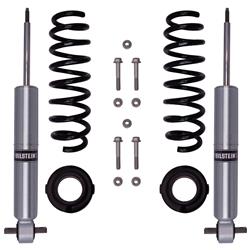 Suspension Leveling & Lift Kit, B8 6112 Suspension Kits, Front, 0.80 in.-2.80 in. Adjustable, Zinc Plated Gas Monotube, Black Coil Springs, Ford, Kit