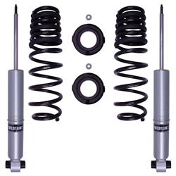 Suspension Leveling & Lift Kit, B8 6112 Suspension Kits, Rear, 0.00 in.-1.80 in. Adjustable, Zinc Plated Gas Monotube, Black Coil Springs, Ford, Kit