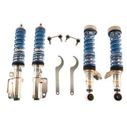 Coilover Kits, B16 Suspension Kits, Front and Rear, 0.0-1.5 in. Lowered Front, 0.0-1.2 in. Lowered Rear, Monotube Shocks, Blue Springs, Porsche, Kit