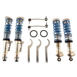 Coilover Kit, B16 Suspension, Front and Rear, Blue Powdercoated Springs, Porsche, Kit