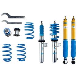 Coilover Kits, B16 Suspension Kits, Front and Rear, 0.5-1.4 in. Lowered Front, 1.2-2.0 in. Lowered Rear, Shocks, Blue Springs, Audi, Volkswagen, Kit