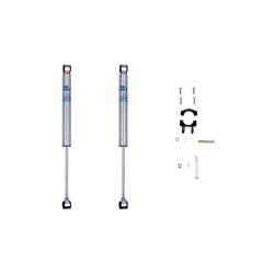Steering Stabilizer, B8 5100 Series, Dual, Silver Powdercoated, Ram, Kit