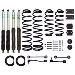 Suspension Leveling & Lift Kits, B8 5100 Standard Lift, 2.5 (1.5 Rubicon), Front/Rear, Coil Springs, Shocks/Struts, Hardware, Solid Axle, Jeep, Kit