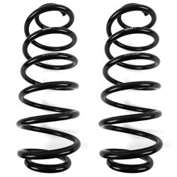 Coil Springs, B12 Special, Lifted, Rear, 2 1/2 in., (1 1/2 in. Rubicon), Black, Jeep, 4-door, Pair