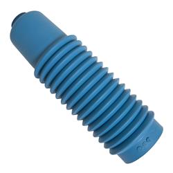 Shock Boot, Poly-Vinyl, Light Blue, 8.000 in. Length, Each