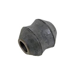 Shock Bushing, Replacement, Hourglass Eye Type, Rubber/Steel, Black, Each