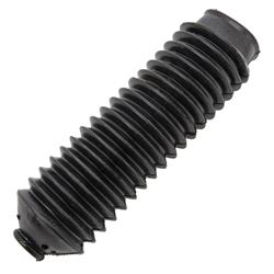 Shock Boot, Poly-Vinyl, Black, 7.500 in. Length, Each