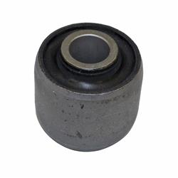Shock Bushing, Replacement, Straight Eye Type, Rubber/Steel, Black, Each