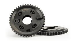 Cam Gears, Adjustable, Steel, Natural, Ford, Pair