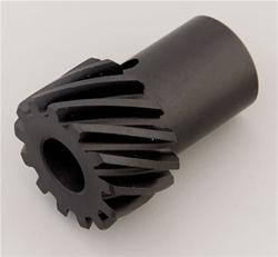 Distributor Gear, Composite, Carbon Ultra-Poly, .500 in. Diameter Shaft, Chevy, Small Block, Big Block, Each