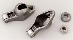 Rocker Arms, Stud Mount, Roller Tip, Steel, 1.6 Ratio, Fits 3/8 in. Stud, AMC/Chevy, V8/Small Block, Set of 8