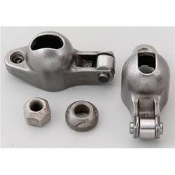 Rocker Arms, Stud Mount, Roller Tip, Steel, 1.6 Ratio, Fits 3/8 in. Stud, Chevy, 4.3L V6, Set of 12