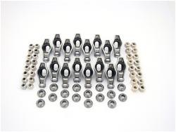 Rocker Arms, Stud Mount, Roller Tip, Steel, 1.52 Ratio, Fits 7/16 in. Stud, Pontiac, Set of 16