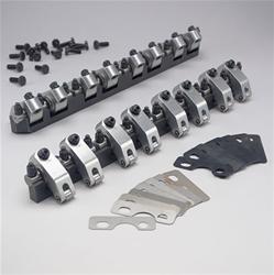 Rocker Arms, Shaft Mount, Full Roller, Aluminum, 1.7 Ratio, Chevy, L92/LS3, Set of 16