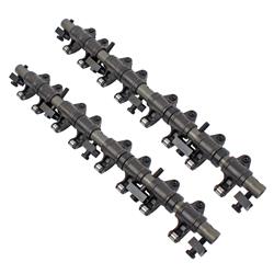 Rocker Arms, Shaft Mount, 1.5 Ratio, Steel, Rockers, Shafts, Spacers, Mopar, Big Block B/RB, Set of 16