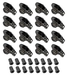 Rocker Arms, Ultra Pro Magnum, 7/16 in. Stud Mount, Chromoly Steel, 1.6 Ratio, Ford, Small Block, Set of 16