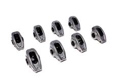 Rocker Arms, High Energy, Full Roller, 1.6 Ratio, Stud Style, 3/8 in., Aluminum, Chevy, Small Block, Set of 8