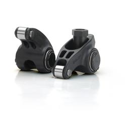 Rocker Arms, Fits 3/8 in. Stud, Full Roller, Steel, 1.65 Ratio, Chevy, Small Block, Set of 16