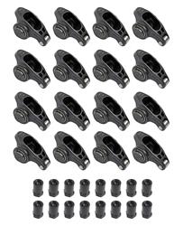 Rocker Arms, Fits 7/16 in. Stud, Full Roller, Steel, 1.50 Ratio, Chevy, Small Block, Set of 16