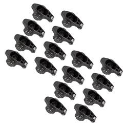 Rocker Arms, Fits 7/16 in. Stud, Full Roller, Steel, 1.7 Ratio, Chevy, Small Block, Set of 16