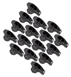 Rocker Arms, Fits 7/16 in. Stud, Full Roller, Steel, 1.60 Ratio, AMC, Ford, Set of 16