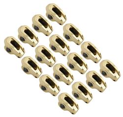 Rocker Arms, Ultra Gold, Stud Mount, Aluminum, 1.6 Ratio, 3/8 in. Stud, Ford, 289/302/351, Set of 16