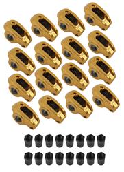Rocker Arms, Ultra Gold, Stud Mount, Aluminum, 1.6 Ratio, 7/16 in. Stud, Ford, 289/302/351, Set of 16