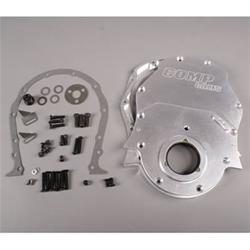 Timing Cover, 2-Piece, Aluminum, Natural, Chevy, Big Block, Kit