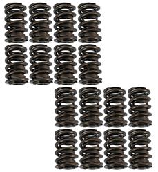 Valve Springs, Dual, 1.550 in. Outside Diameter, 445 lbs./in. Rate, 1.200 in. Coil Bind Height, Set of 16