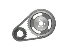 Timing Chain and Gear Set, Hi-Tech, Double Roller, Steel Sprockets, Chevy, Small Block V6/V8, Set