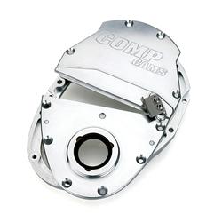 Timing Cover, 3-Piece, Aluminum, Natural, Chevy, Small Block, Each