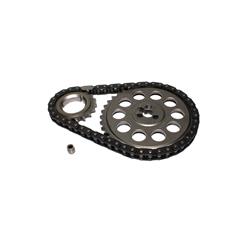 Timing Chain and Gear Set, Hi-Tech, Double Roller, Billet Steel Sprockets, Chevy, 454, Set