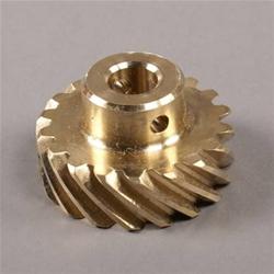 Distributor Gear, Aluminum, Bronze, Race, .484 in. Diameter Shaft, Mopar, 273, 318, 340, 360, Each