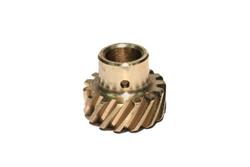 Distributor Gear, Aluminum, Bronze, Race, .530 in. Diameter Shaft, Ford, 302, 351W, SVO Block, Each