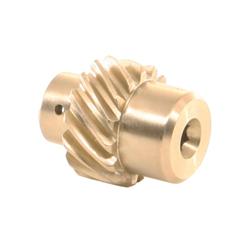 Distributor Gear, Aluminum, Bronze, Race, .491 in. Diameter Shaft, Oldsmobile, 260-455, Each